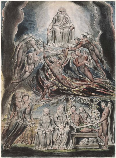 Los sueños malignos de Job de William Blake